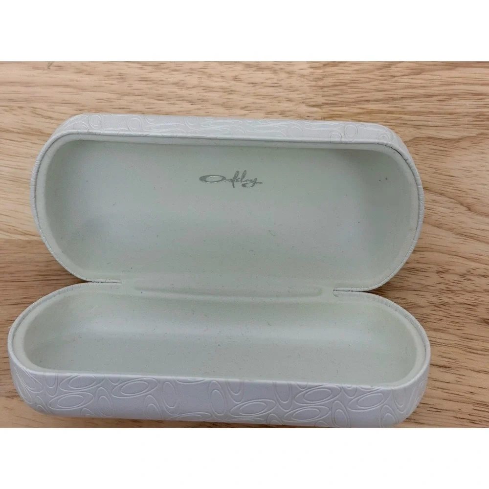 Oakley White‎ Hard Shell Sunglasses Case Clamshell Eyeglass Protective